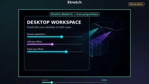 Animation: squashed or stretched picture dialed back to true proportions